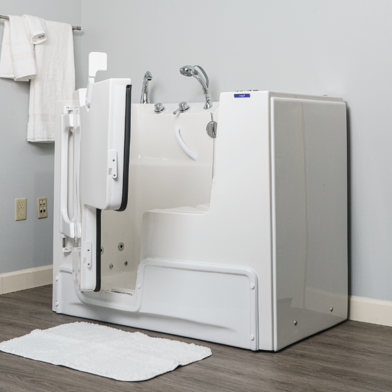 Walk-in Bathtub remodel by Insideout Remodeling in Albuquerque, New Mexico.