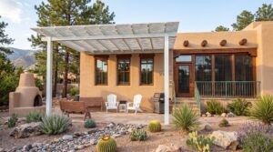 Aria Patio cover installed by Inside Out Remodeling