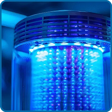 Indoor Air Quality UV filter by Inside Out Remodeling